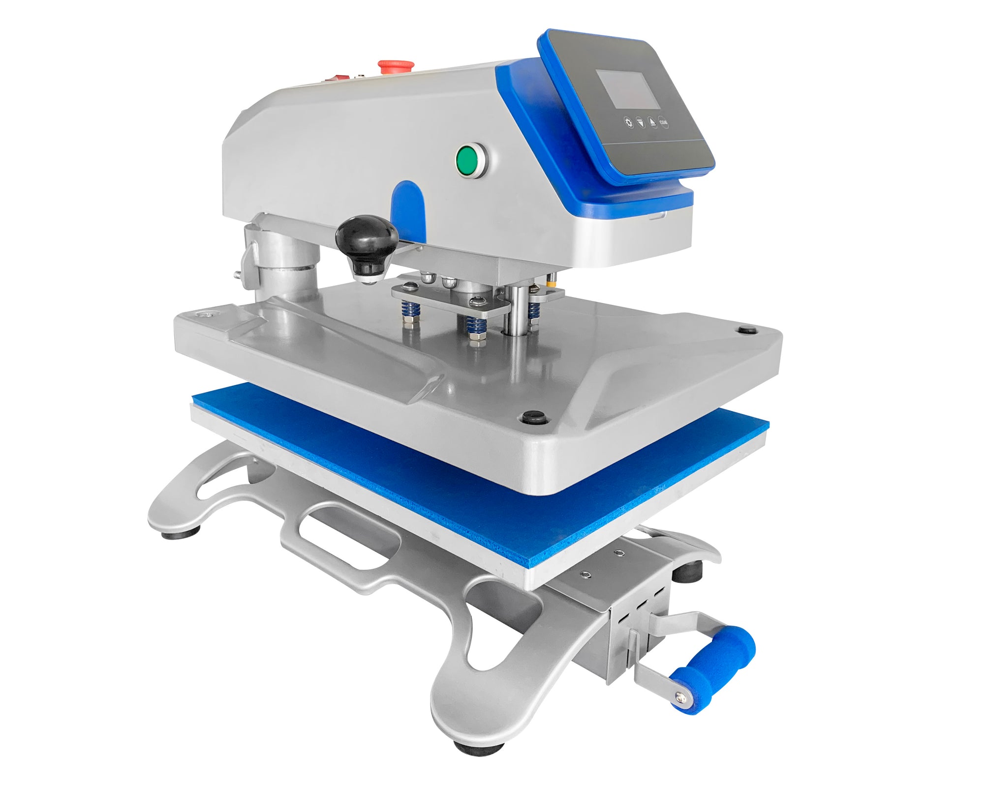 Heat Press 40x50 Electric Automatic Swing-Away | Single Platen with Smooth Drawer – No Air Compressor Needed – DTF.UK Approved