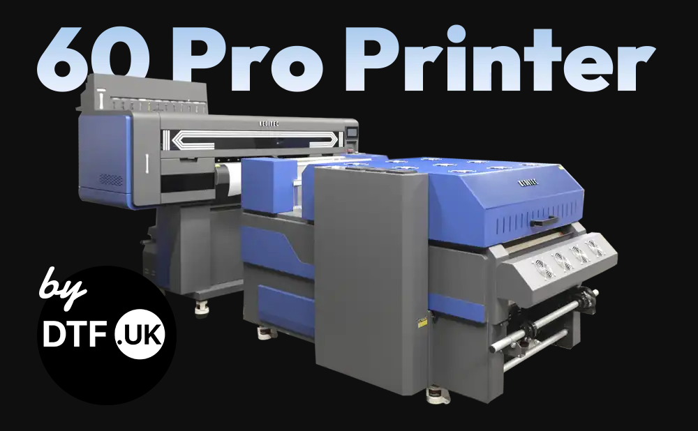 DTF Printer 60 Pro | 6 Heads i3200-A1 | 13 Colours