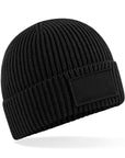 Fashion patch beanie