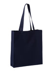 Recycled premium canvas spacious shopper
