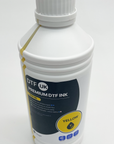 Premium DTF Yellow Ink – 1L Bottle for Bright, True Tones