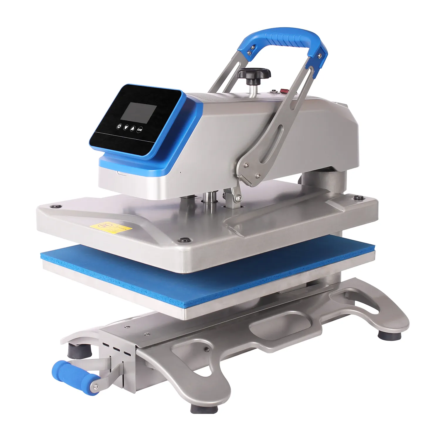 Heat Press 40x50 Manual Swing-Away | Single Platen with Smooth Drawer – DTF.UK Approved