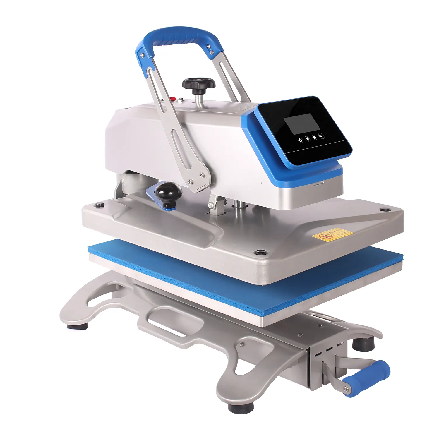Heat Press 40x50 Manual Swing-Away | Single Platen with Smooth Drawer – DTF.UK Approved