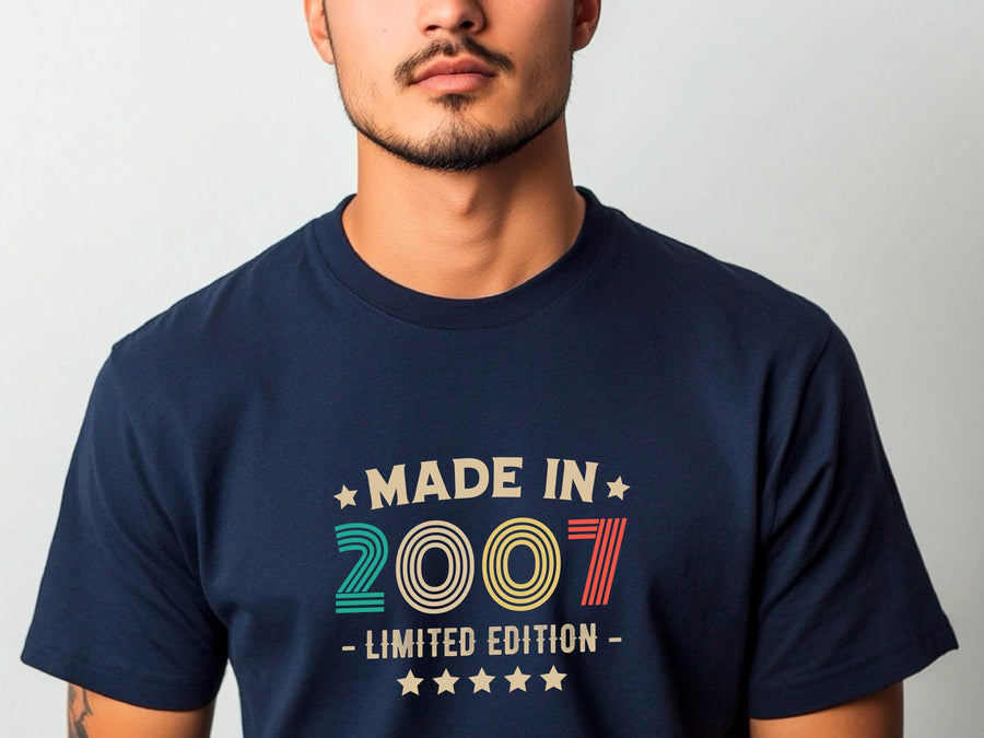 2007 18th Birthday T-Shirt | Funny Gift for Him