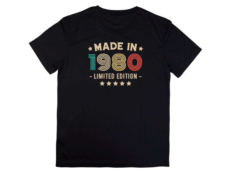 1980 45th Birthday T-Shirt | Funny 45th Gifts for Dad, Gifts for Him | Classic 45th T-Shirt for Men