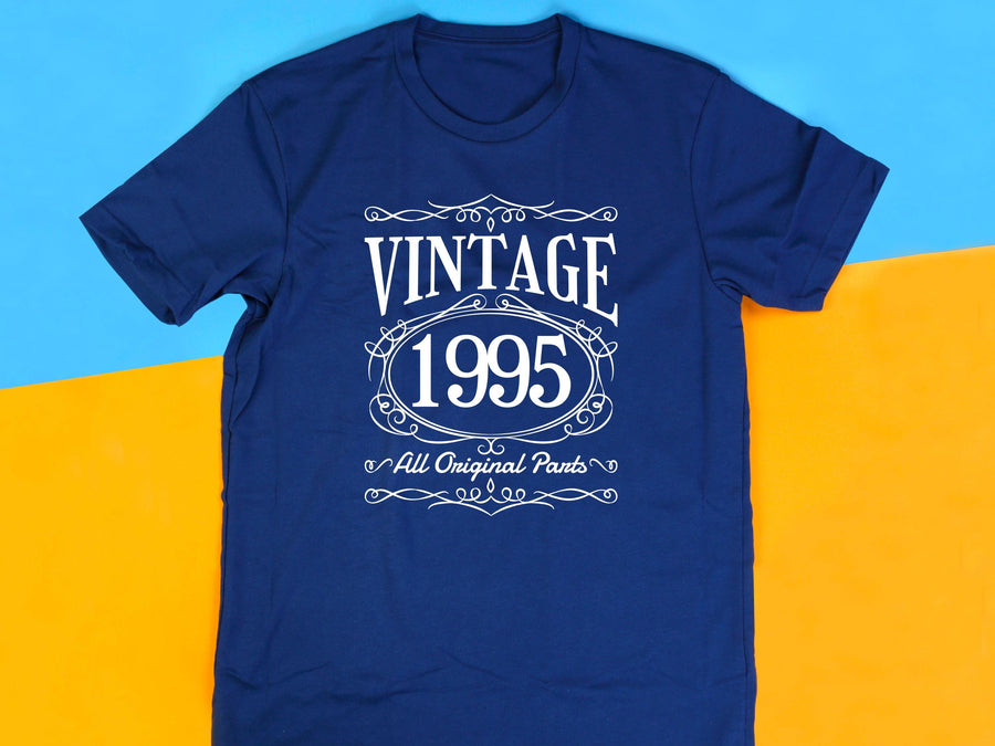 Vintage 1995 T-Shirt – Funny 30th Birthday Gift for Dad
