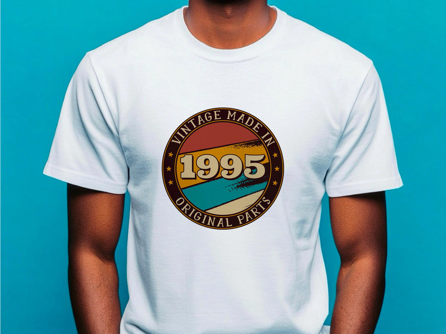 Vintage 1995 T-Shirt – Funny 30th Birthday Gift for Dad