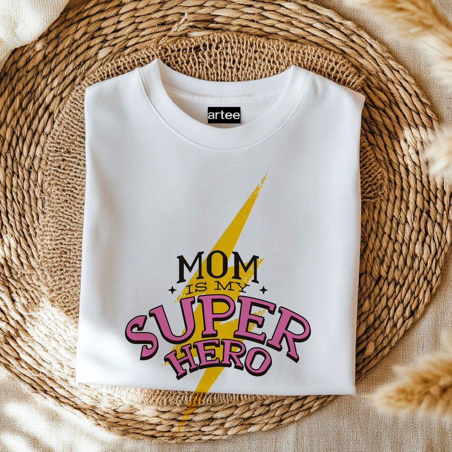 Superhero Mom T-Shirt – My Best Friend, My Forever Hero, Mother's Day Gift, Mom Shirt, Comic Book Style Tee, Super M