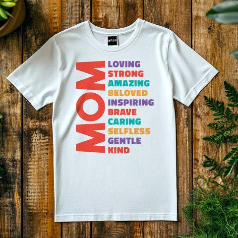 Mother Acrostic T-Shirt, Mother's Day Gift