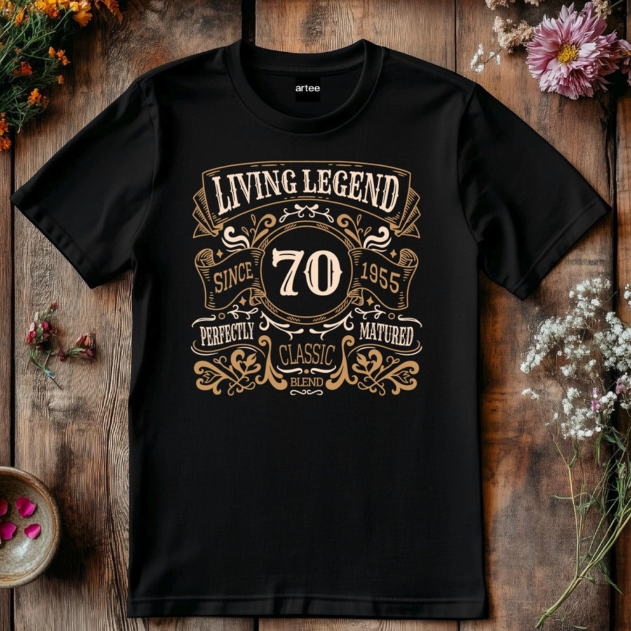 Living Legend 1955 T-Shirt - Funny 70th Birthday Gift for Dad