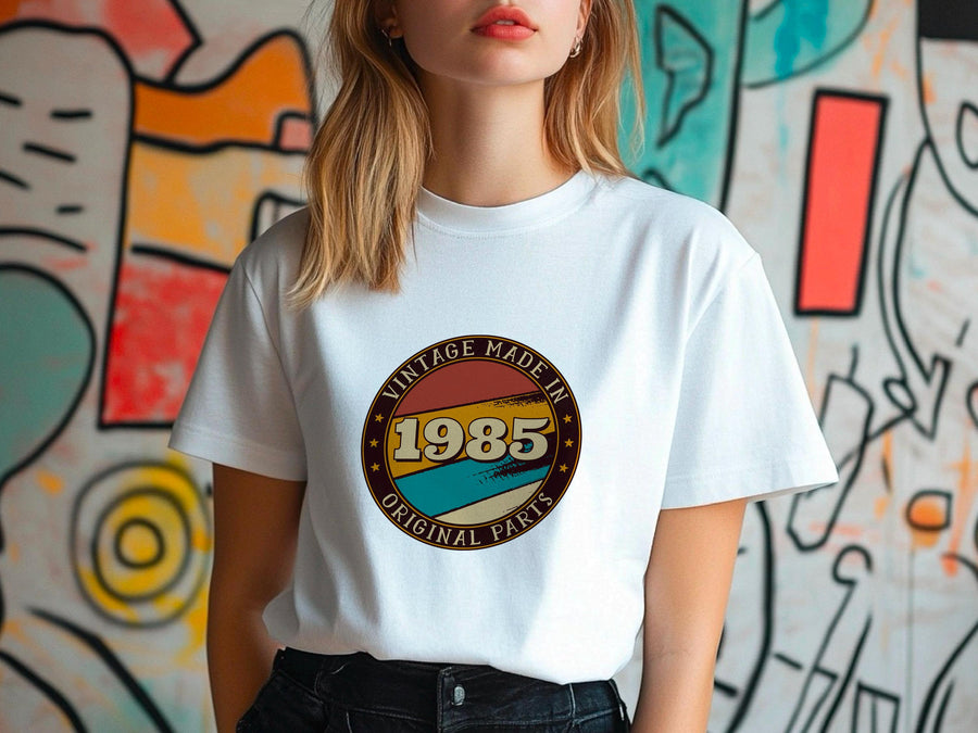 Vintage 1985 40th Birthday T-Shirt – Funny Gift for Dad