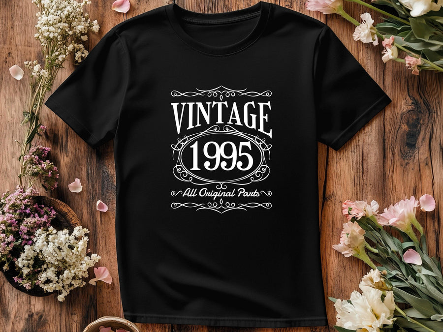 Vintage 1995 T-Shirt – Funny 30th Birthday Gift for Dad