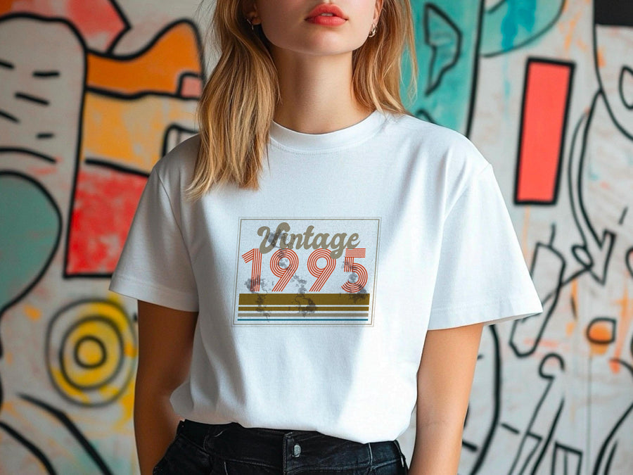 Vintage 1995 - 30th Birthday T-Shirt, PR-ET Design, Funny 30th Gift for Dad, 30th Gifts for Men