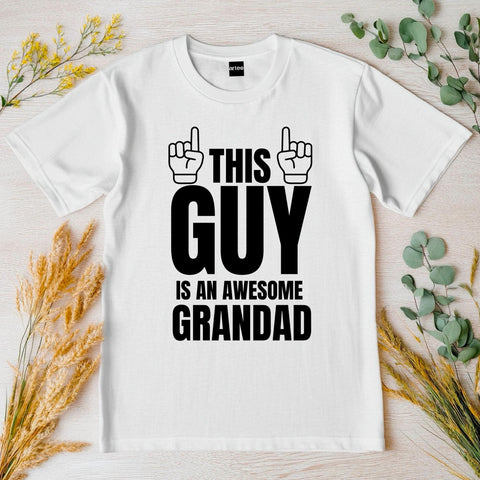 Awesome Grandad T-Shirt – Cool Daddy Gift