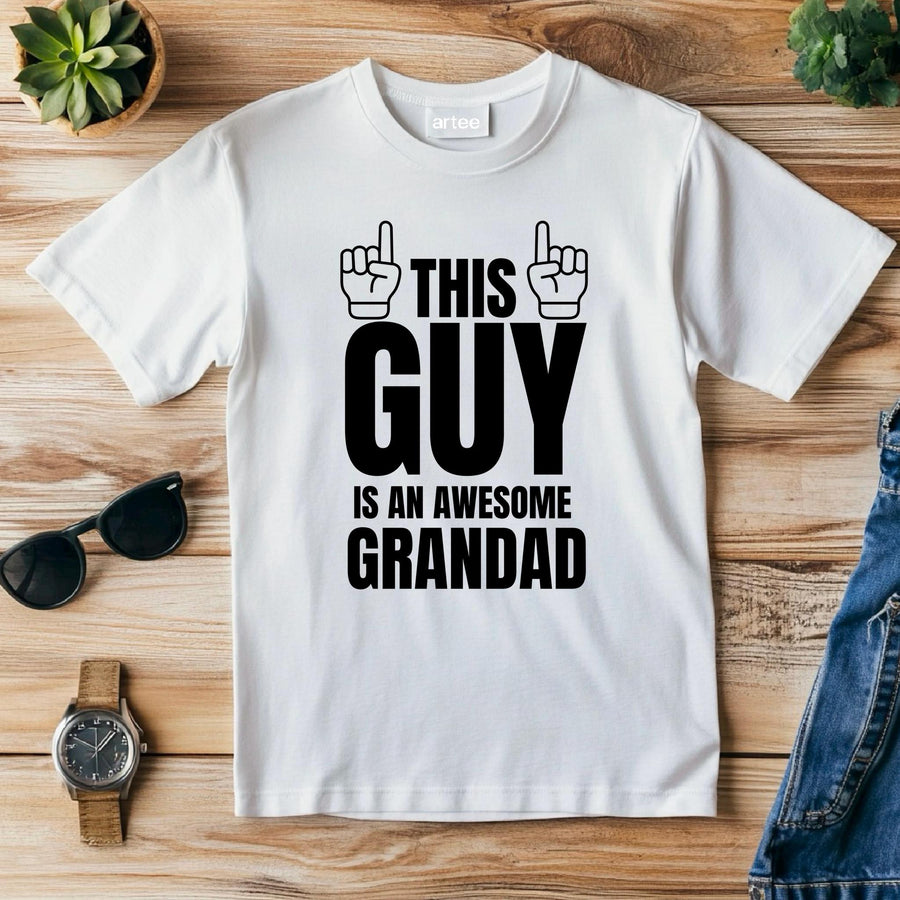 Awesome Grandad T-Shirt – Cool Daddy Gift