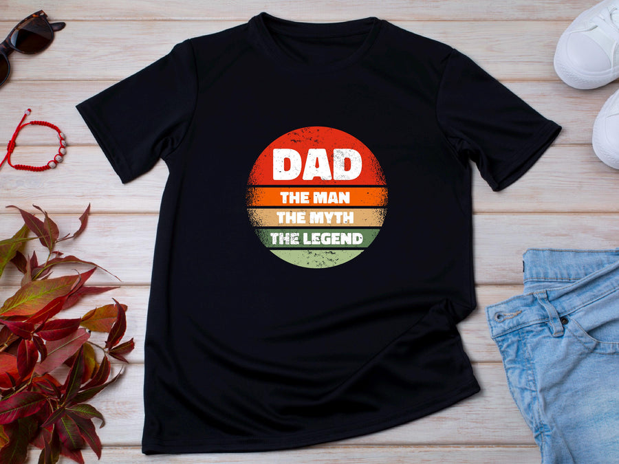 Dad The Man The Myth The Legend T-Shirt - Father's Day Gift
