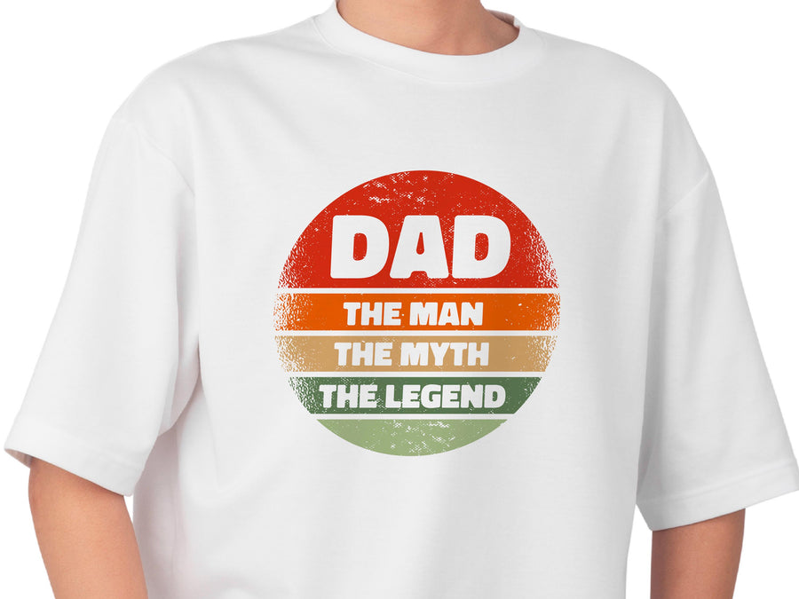 Dad The Man The Myth The Legend T-Shirt - Father's Day Gift