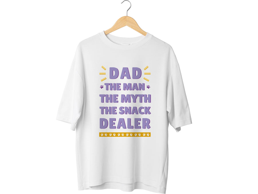 Fathers Day Dad T-Shirt – The Man The Myth Funny Dad Gift