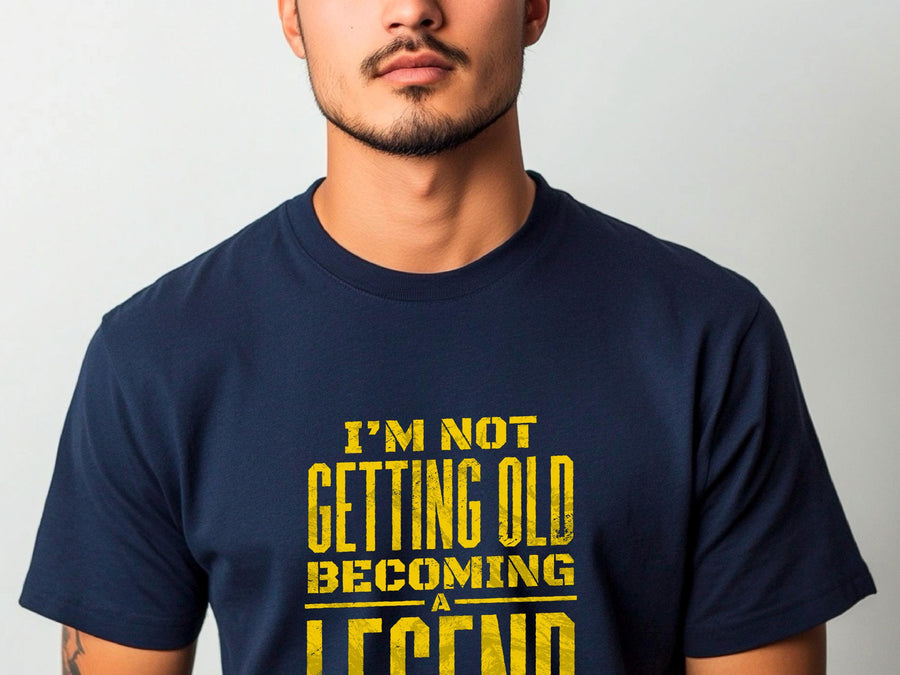 Not Getting Old Becoming a Legend Shirt – Funny Fathers Day Gift – Cool Dad Tee – Gift for Husband or Grandpa