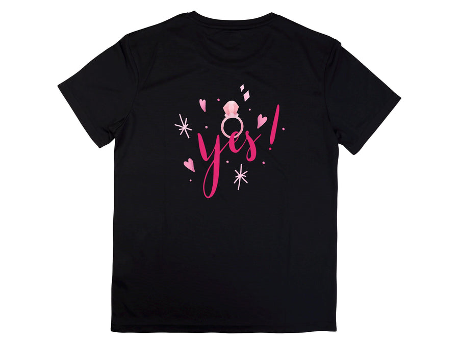 I Said Yes Shirt – Engagement T-Shirt – Bride to Be Tee – Just Engaged Gift – Wedding Planning Shirt