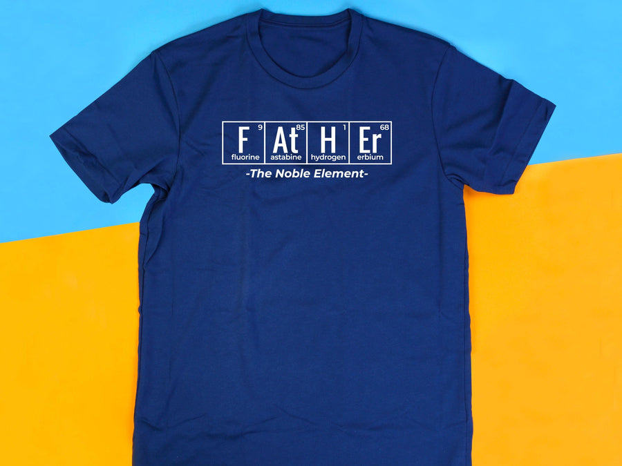 Father Periodic Table T-Shirt - Science Dad Shirt, Chemistry Gift for Dad
