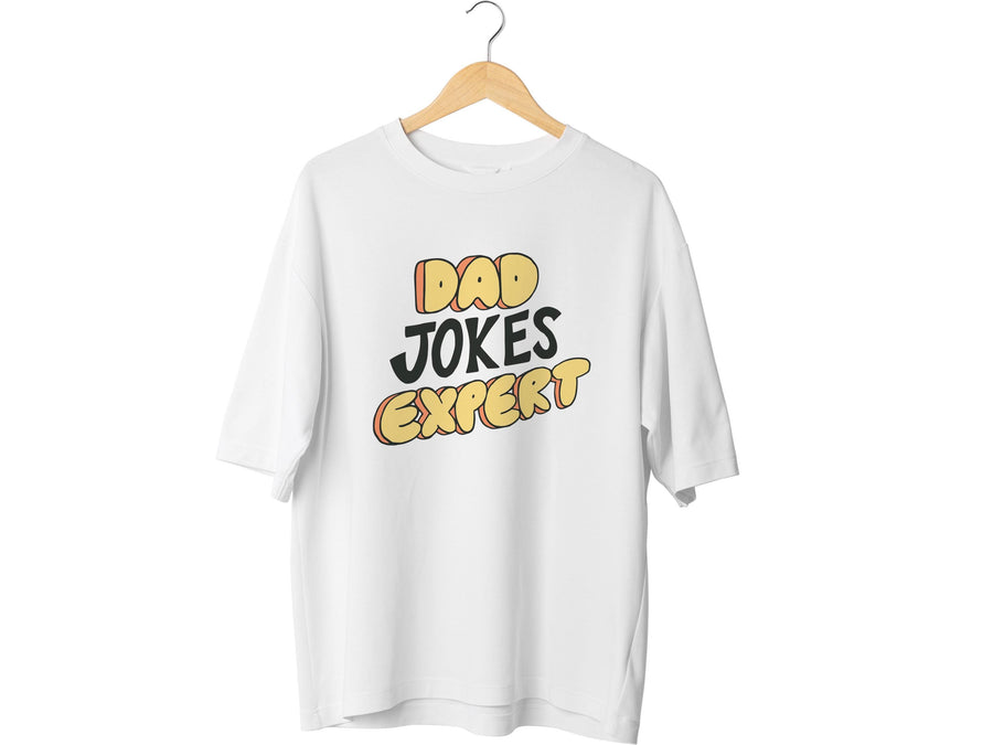 Dad Jokes Expert T-Shirt – Funny Fathers Day Gift – Pun Joke Dad Shirt – Cool Gift for Him – Dad Humor Tee – Father’s Da