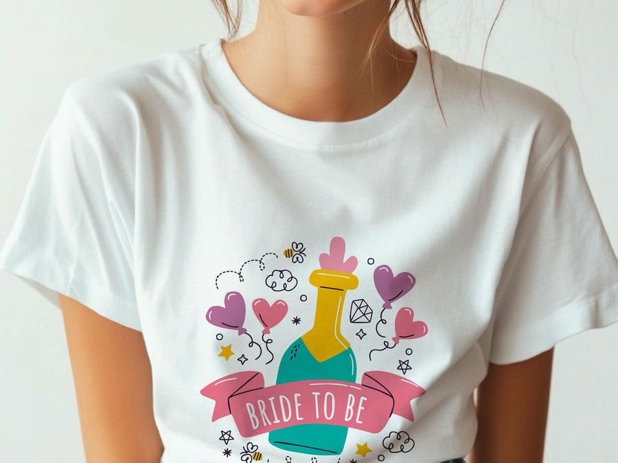 Bride to Be Shirt – Wedding T-Shirt – Bachelorette Party Tee – Engagement Gift – Bridal Shower Outfit – Future Mrs T-Shi