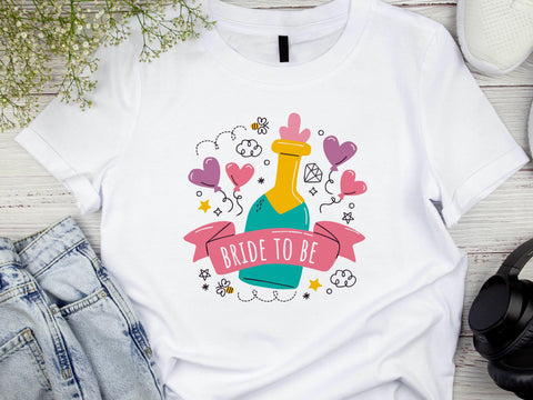 Bride to Be Shirt – Wedding T-Shirt – Bachelorette Party Tee – Engagement Gift – Bridal Shower Outfit – Future Mrs T-Shirt