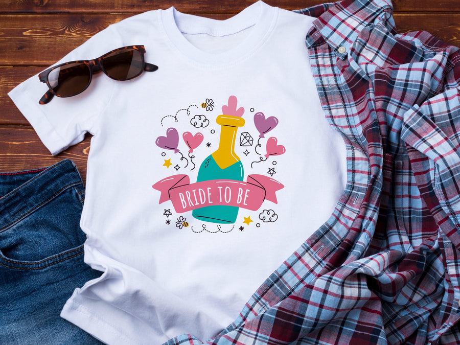 Bride to Be Shirt – Wedding T-Shirt – Bachelorette Party Tee – Engagement Gift – Bridal Shower Outfit – Future Mrs T-Shi