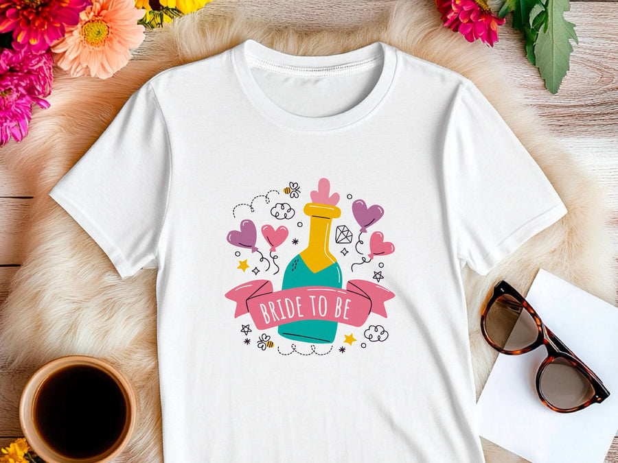 Bride to Be Shirt – Wedding T-Shirt – Bachelorette Party Tee – Engagement Gift – Bridal Shower Outfit – Future Mrs T-Shi