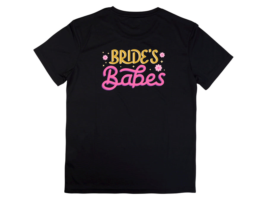 Bride’s Babes Pink Shirt – Bridesmaid T-Shirt – Bachelorette Party Matching Tee – Bridal Shower Outfit – Team Bride Shir
