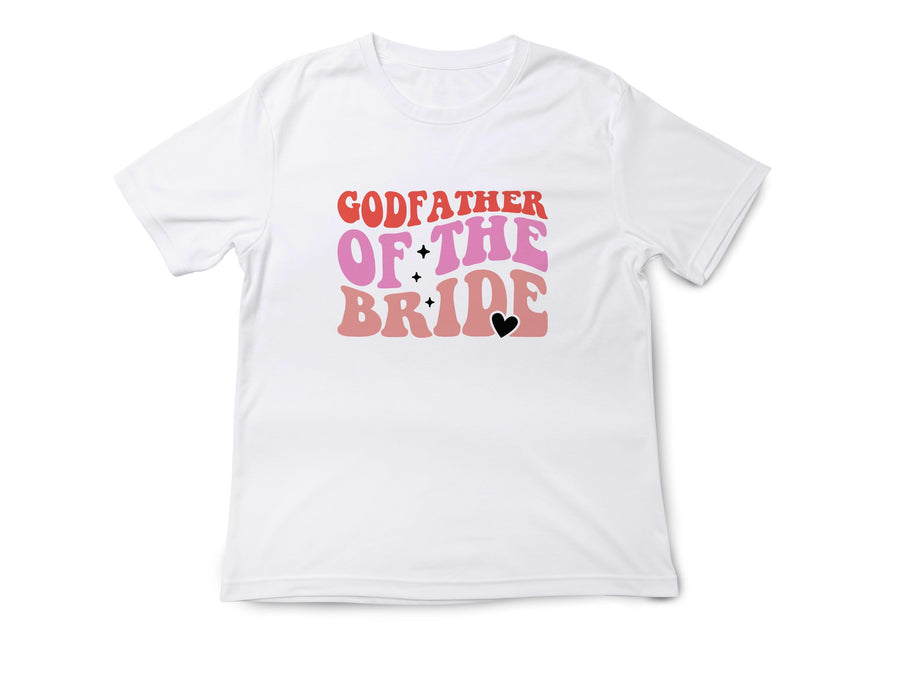 Godfather of the Bride Shirt – Wedding Party Tee – Family Matching Outfit