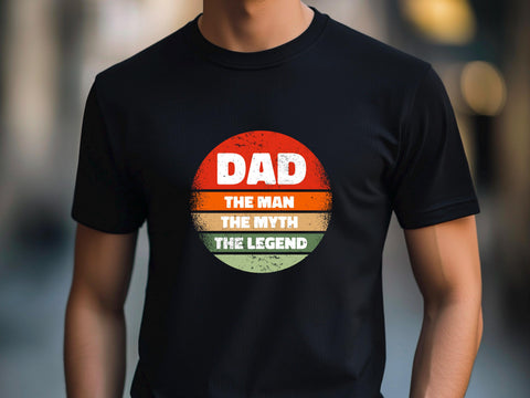 Dad The Man The Myth The Legend T-Shirt - Father's Day Gift