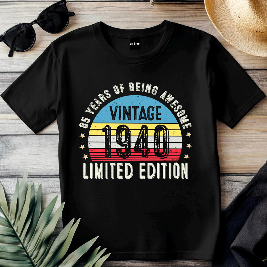 1940 85th Birthday T-Shirt | Funny 85th Gifts for Him, Gifts for Him | Classic 85th T-Shirt for Men