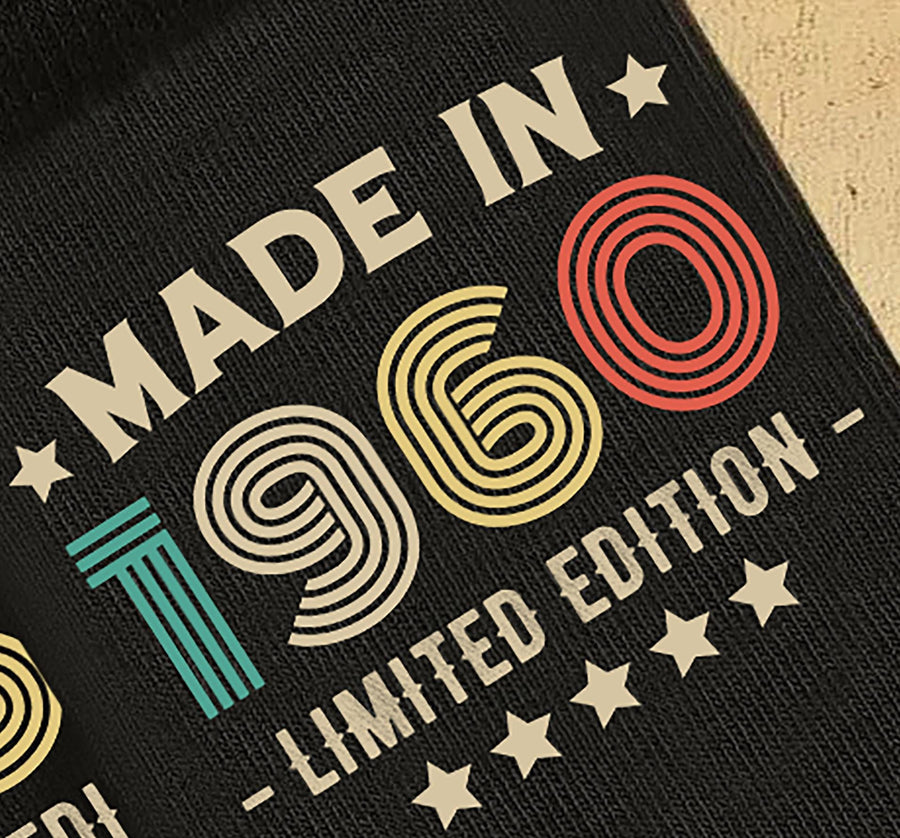 Socks 66th Birthday Gift For Men Or Women | Limited Edition Made In 1960 | 66 Years Old Funny Gift Idea