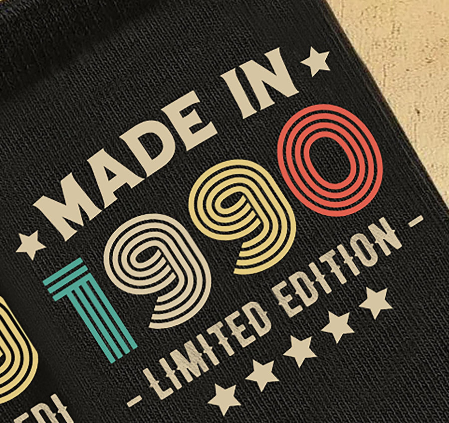 Socks 36th Birthday Gift For Men Or Women | Limited Edition Made In 1990 | 36 Years Old Funny Gift Idea