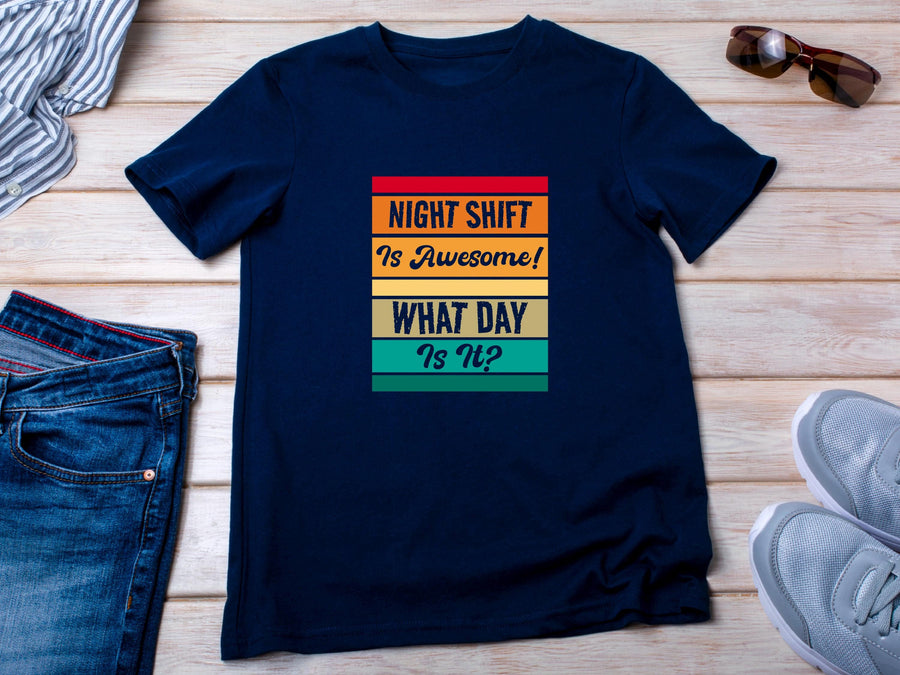 Funny Night Shift Nurse T-Shirt – Healthcare Hero Tee