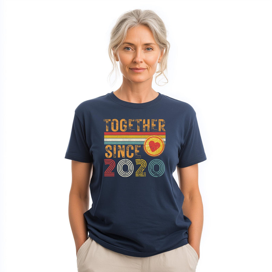 2020 To Anniversary T-Shirt, Matching Anniversary Shirts, Custom Anniversary Shirt Gift For Couple, Wifey and Hubby Tee,