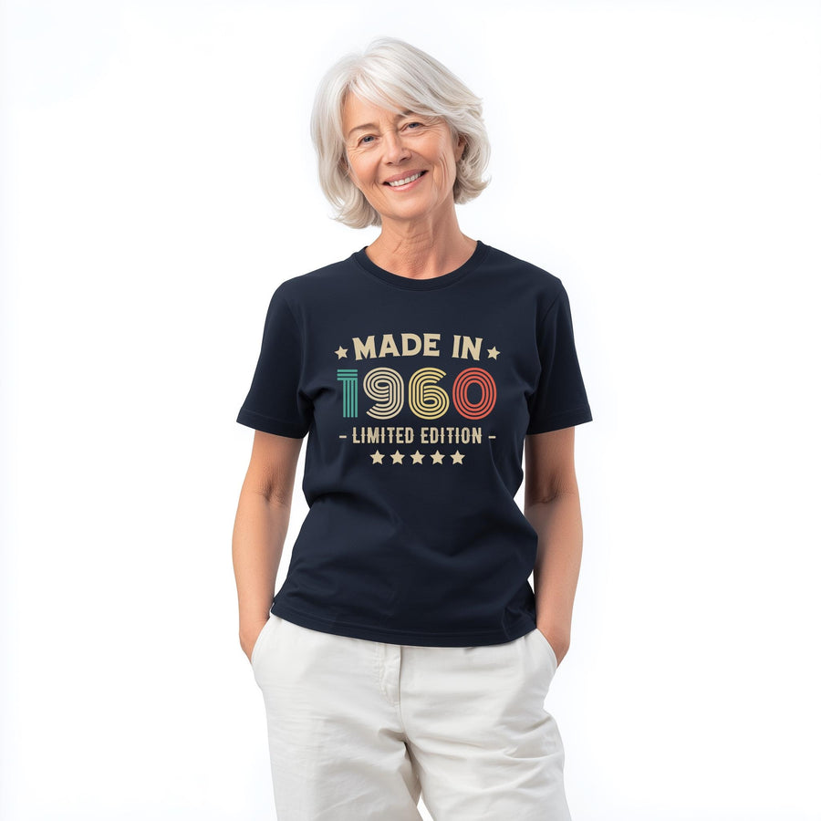Made in 1960 T-Shirt, 64th Birthday Gift, Limited Edition Tee