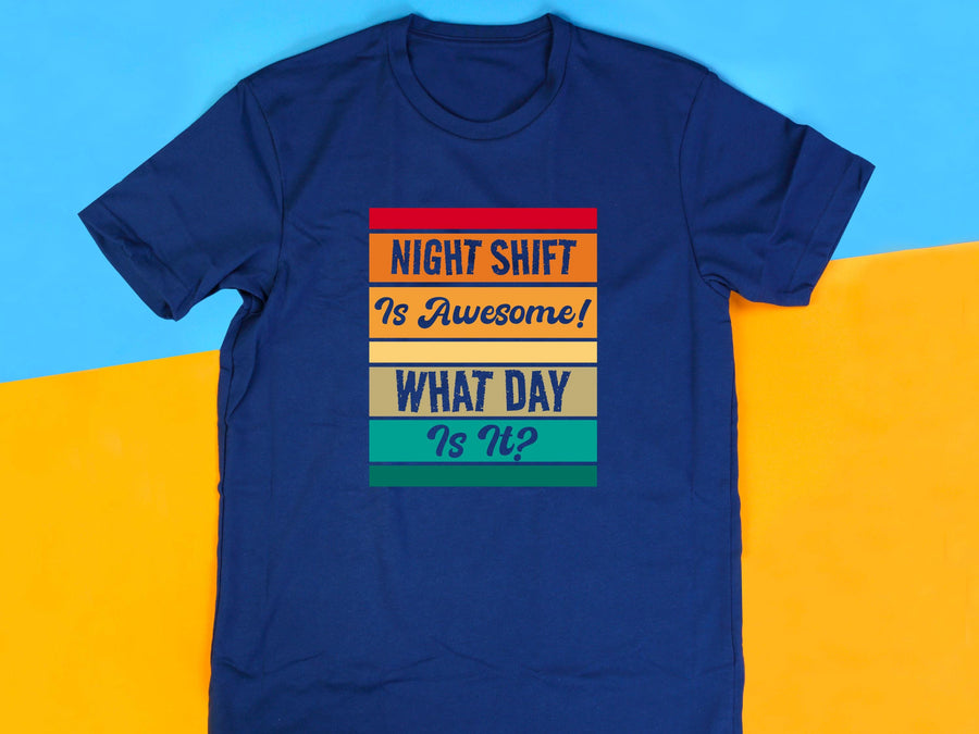 Funny Night Shift Nurse T-Shirt – Healthcare Hero Tee