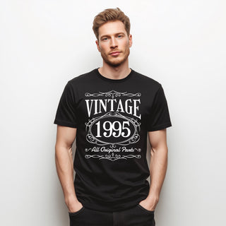 Vintage 1995 T-Shirt – Funny 30th Birthday Gift for Dad