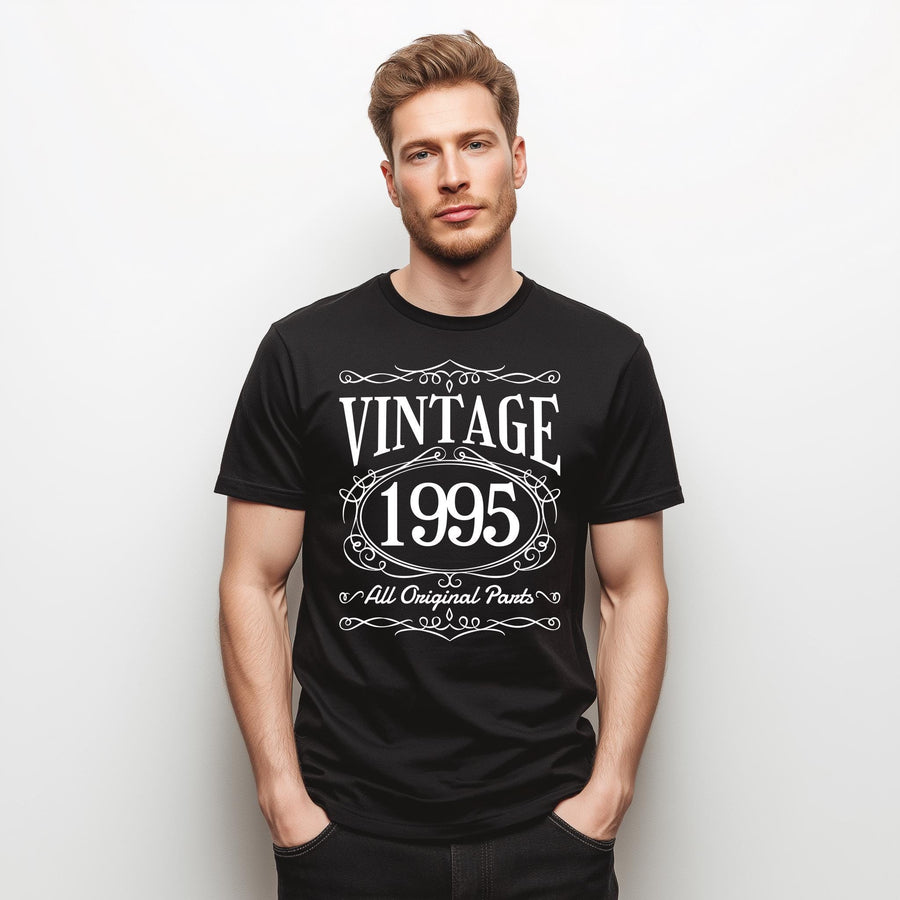 Vintage 1995 T-Shirt – Funny 30th Birthday Gift for Dad