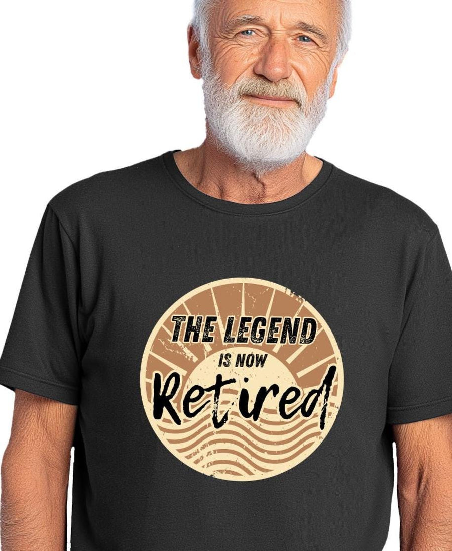 Officially Retired T-Shirt, Retirement Gift for Men & Women