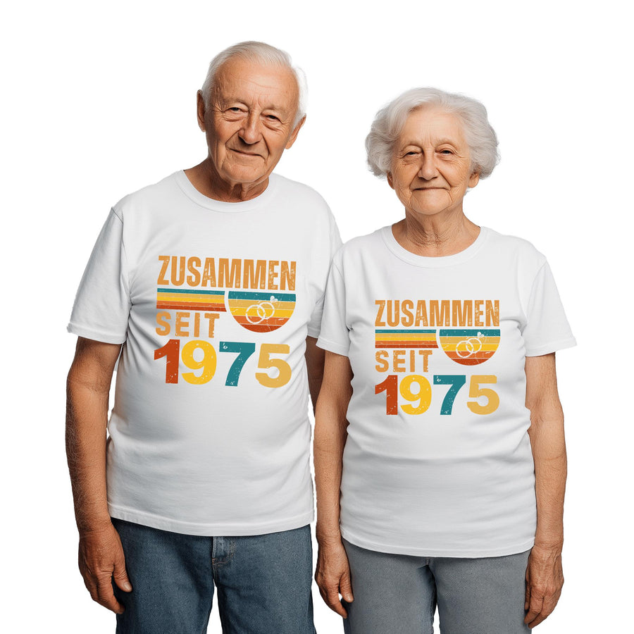 Geschenk 51 Jahre verheiratet, 51. Hochzeitstag, Jubiläumsgeschenk 1975, Goldene Hochzeit, Geschenk goldene Hochzeit, 51