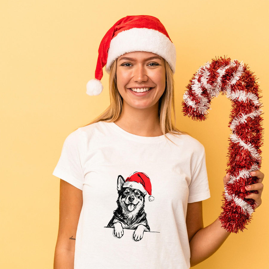 Rottweiler Dog Christmas T Shirt | Cute Rottweiler Xmas Tshirt | Funny Holiday Shirt For Dog Lovers | Gift For Men Women