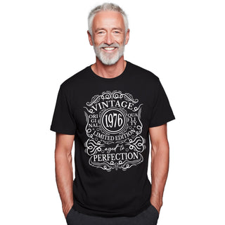 1976 Vintage Limited Edition T-Shirt |Aged to Perfection Shirt |50th Birthday Gift for Men and Women |Funny 50th Gift for Dad or Mum|Classic