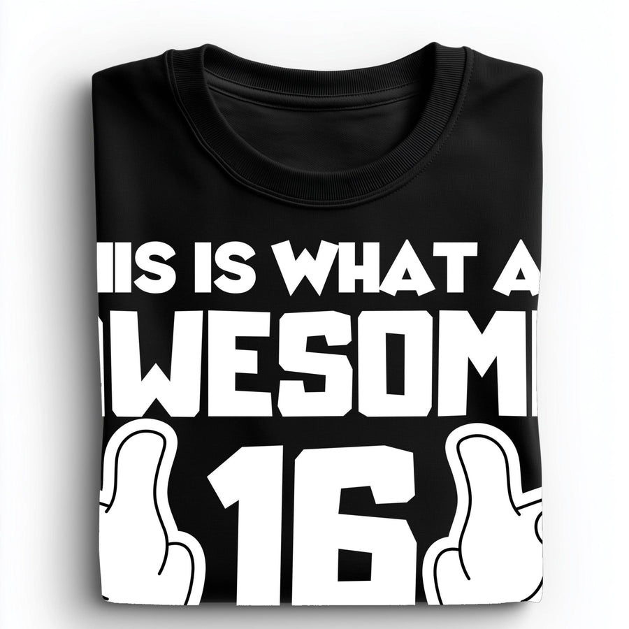 Awesome 16 Year Old T-Shirt – Birthday Gift Tee