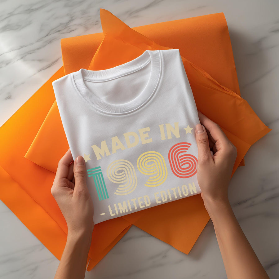 1996 30th Birthday T-Shirt | Funny 30th Gifts for Him and Her | Classic Birthday Shirt for Men and Women
