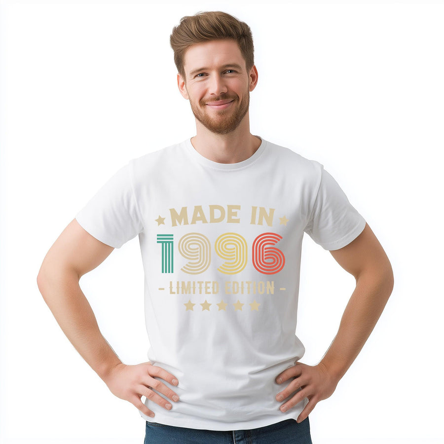 1996 30th Birthday T-Shirt | Funny 30th Gifts for Him and Her | Classic Birthday Shirt for Men and Women