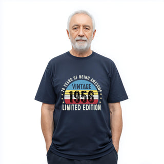 1956 70th Birthday T-Shirt | Funny 70th Gifts for Him and Her | Classic 70th T-Shirt for Men and Women